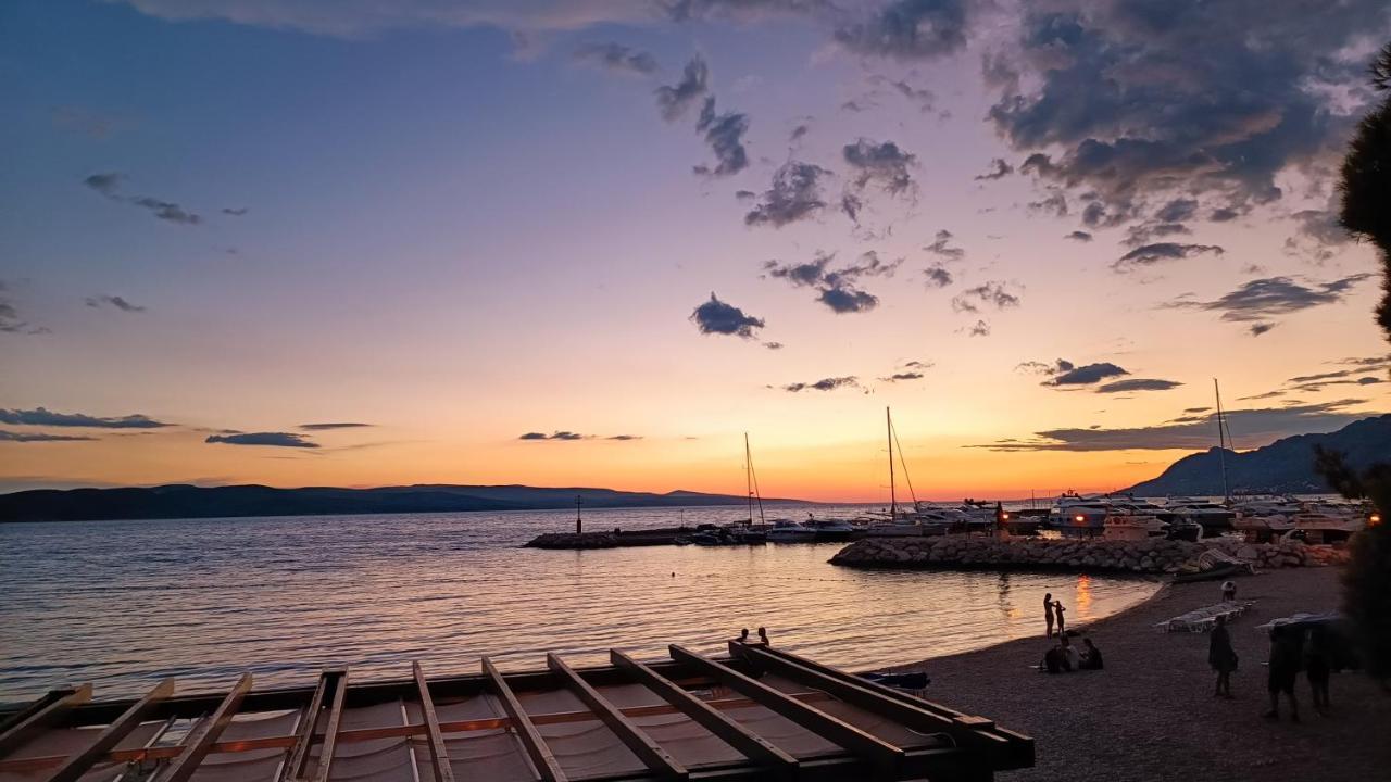 Villa Ruza 30M From The Beach Baska Voda Bagian luar foto