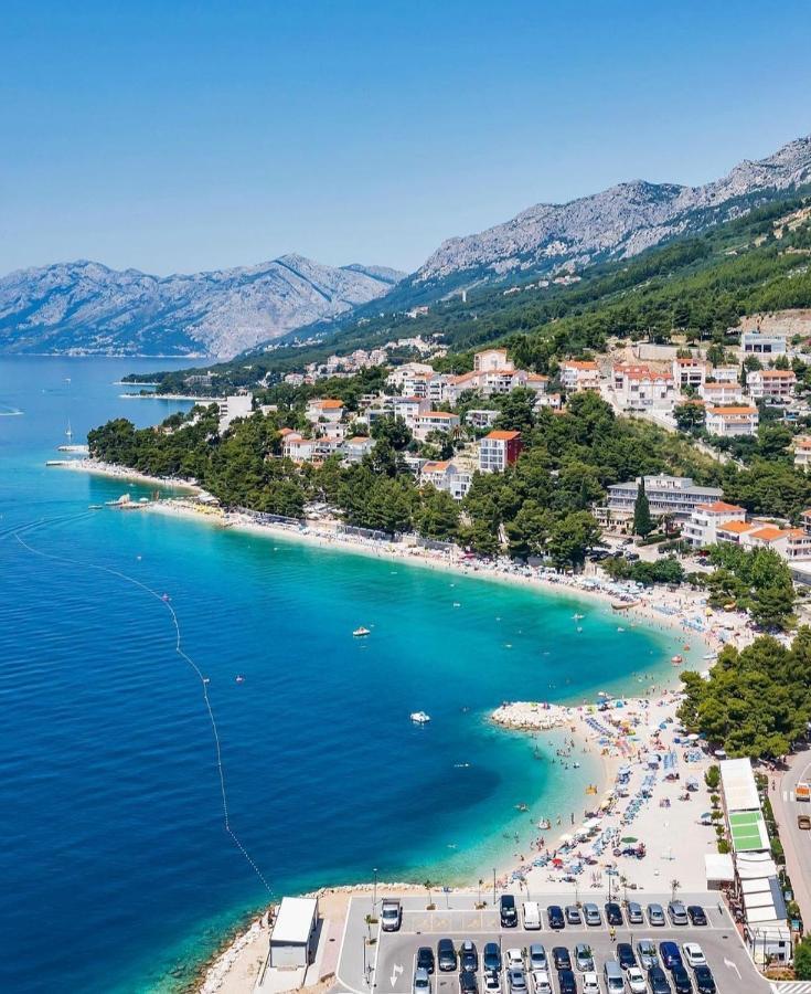 Villa Ruza 30M From The Beach Baska Voda Bagian luar foto