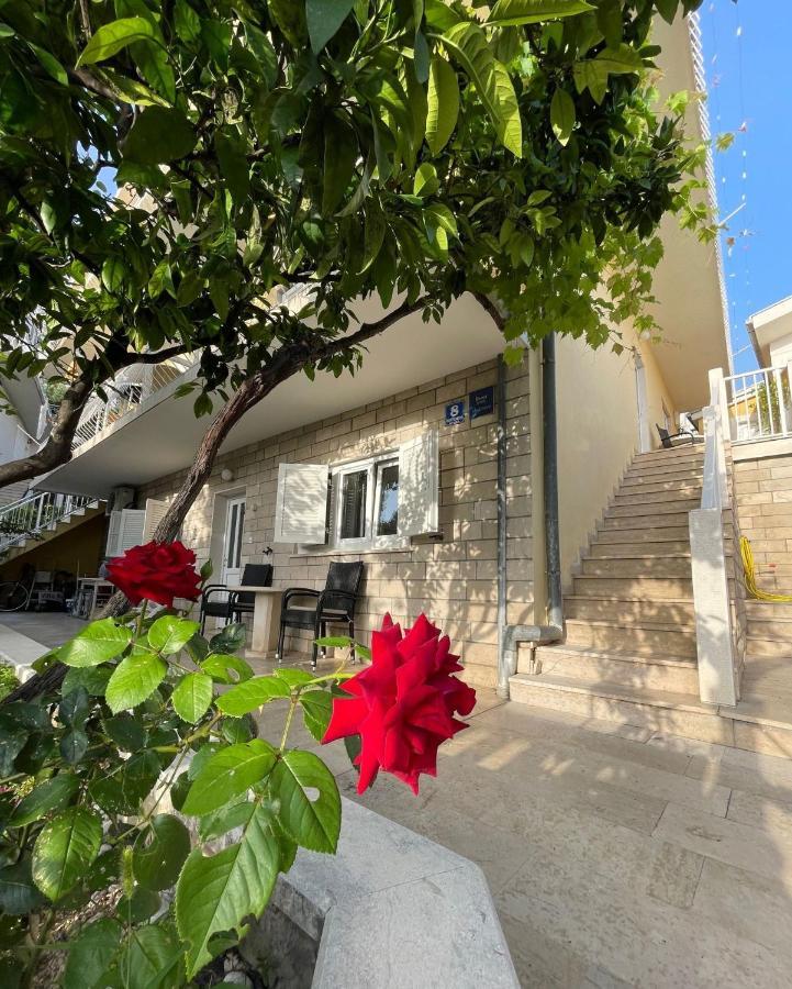 Villa Ruza 30M From The Beach Baska Voda Bagian luar foto