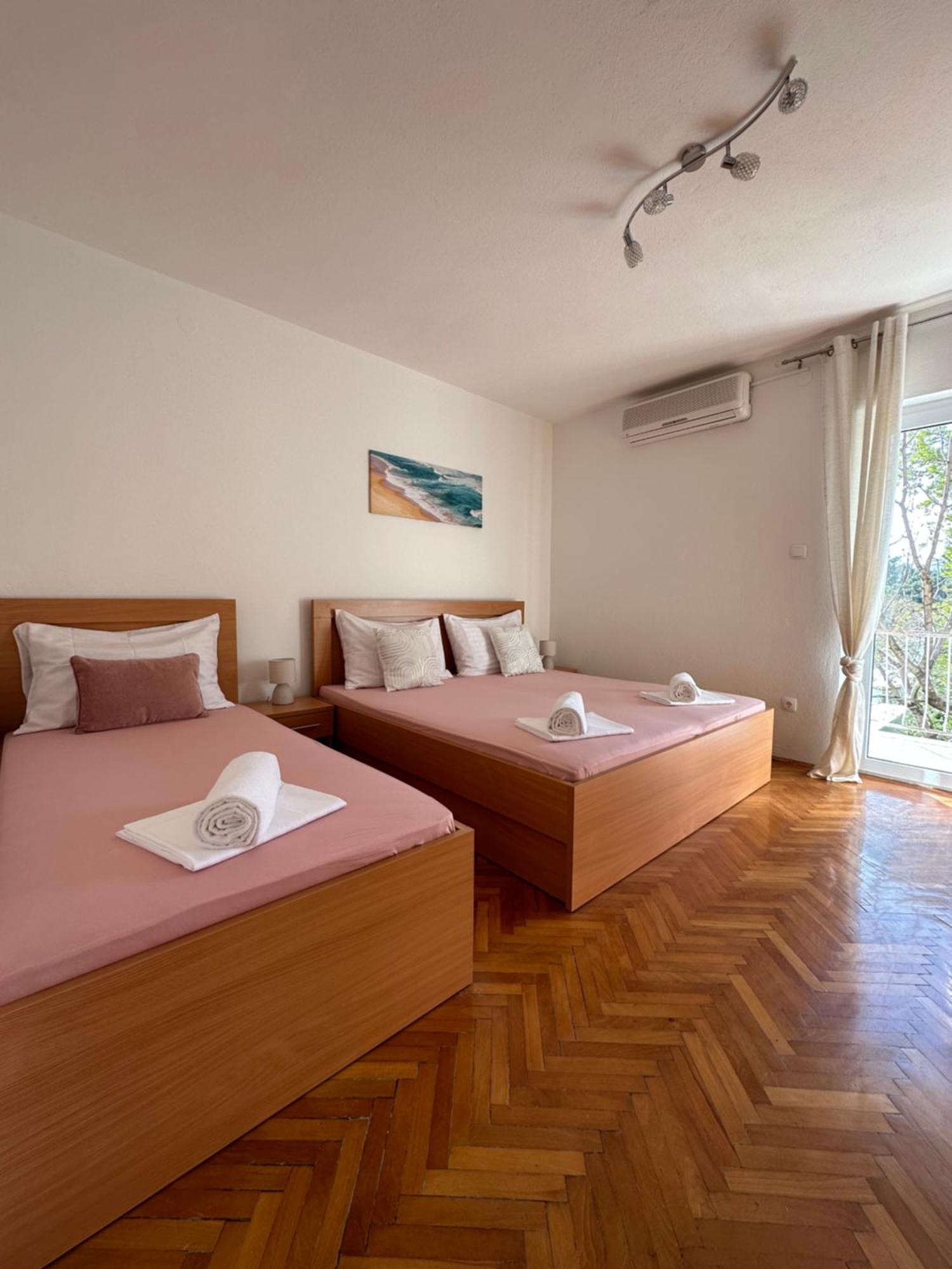 Villa Ruza 30M From The Beach Baska Voda Ruang foto