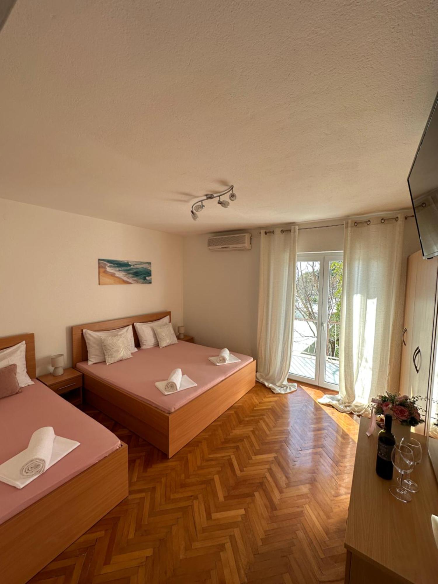 Villa Ruza 30M From The Beach Baska Voda Ruang foto